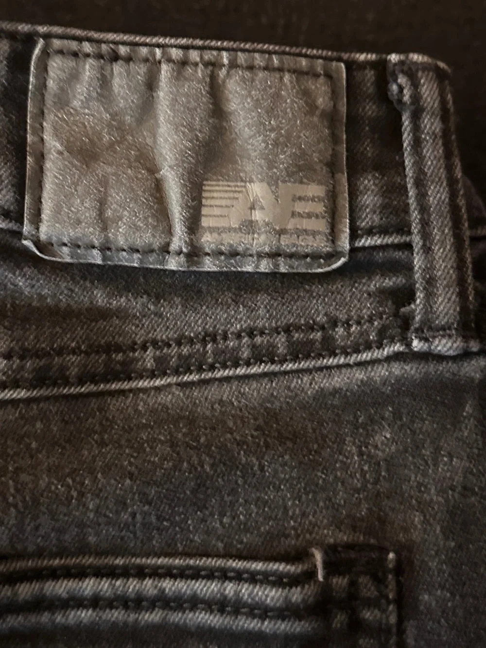 American Eagle Air Flex + Jeans Black Skinny Mens 34/30